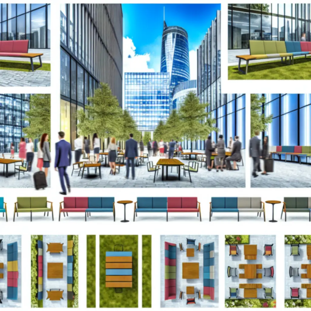 Integracja mebli w nowoczesnej przestrzeni miejskiej