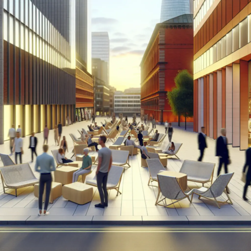 Różnorodne aranżacje mebli Urbanfurniturepl w przestrzeniach miejskich i komercyjnych