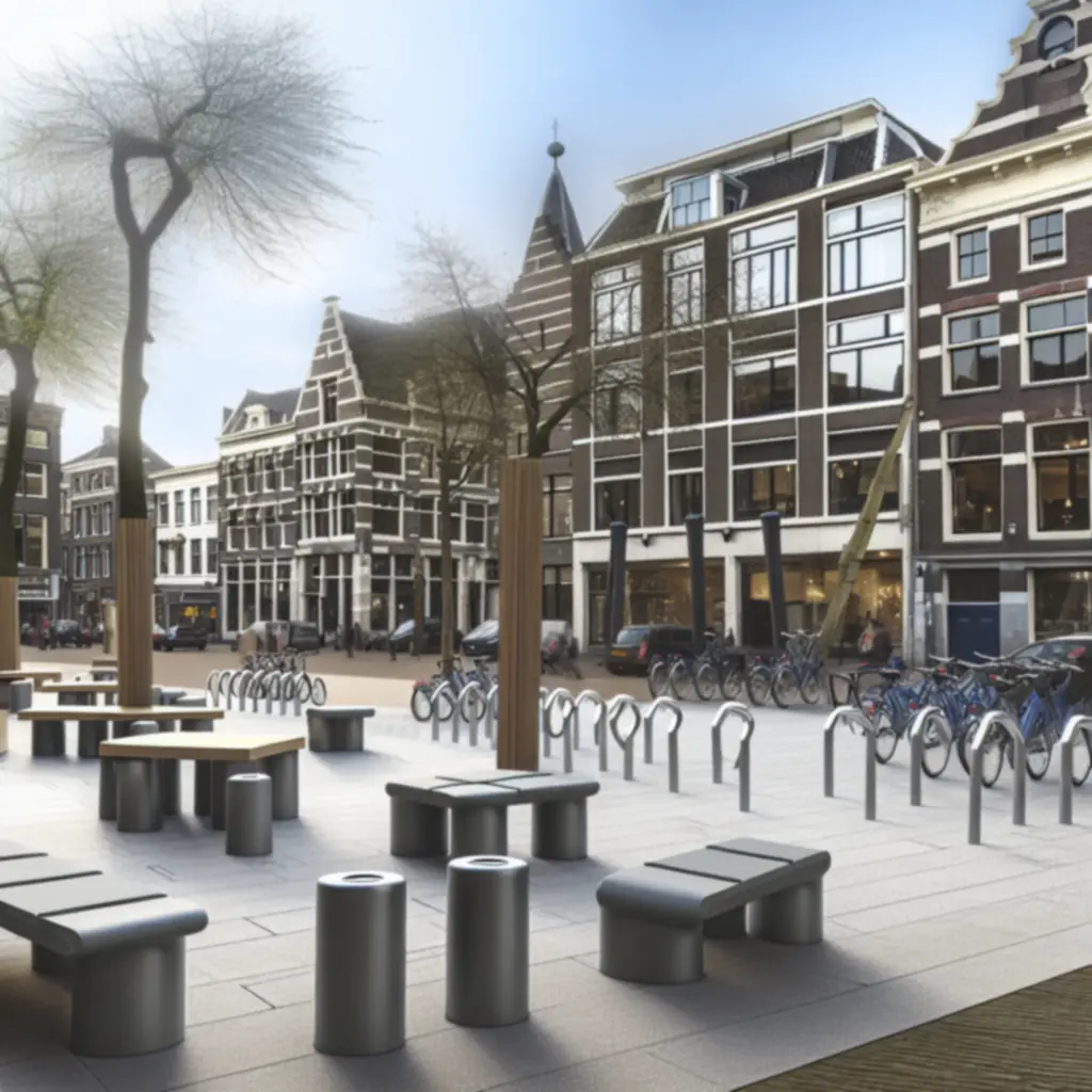 Realizacja miejska z wykorzystaniem produktów Urbanfurniturepl